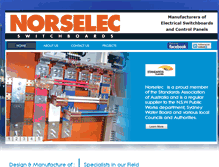 Tablet Screenshot of norselec.com.au